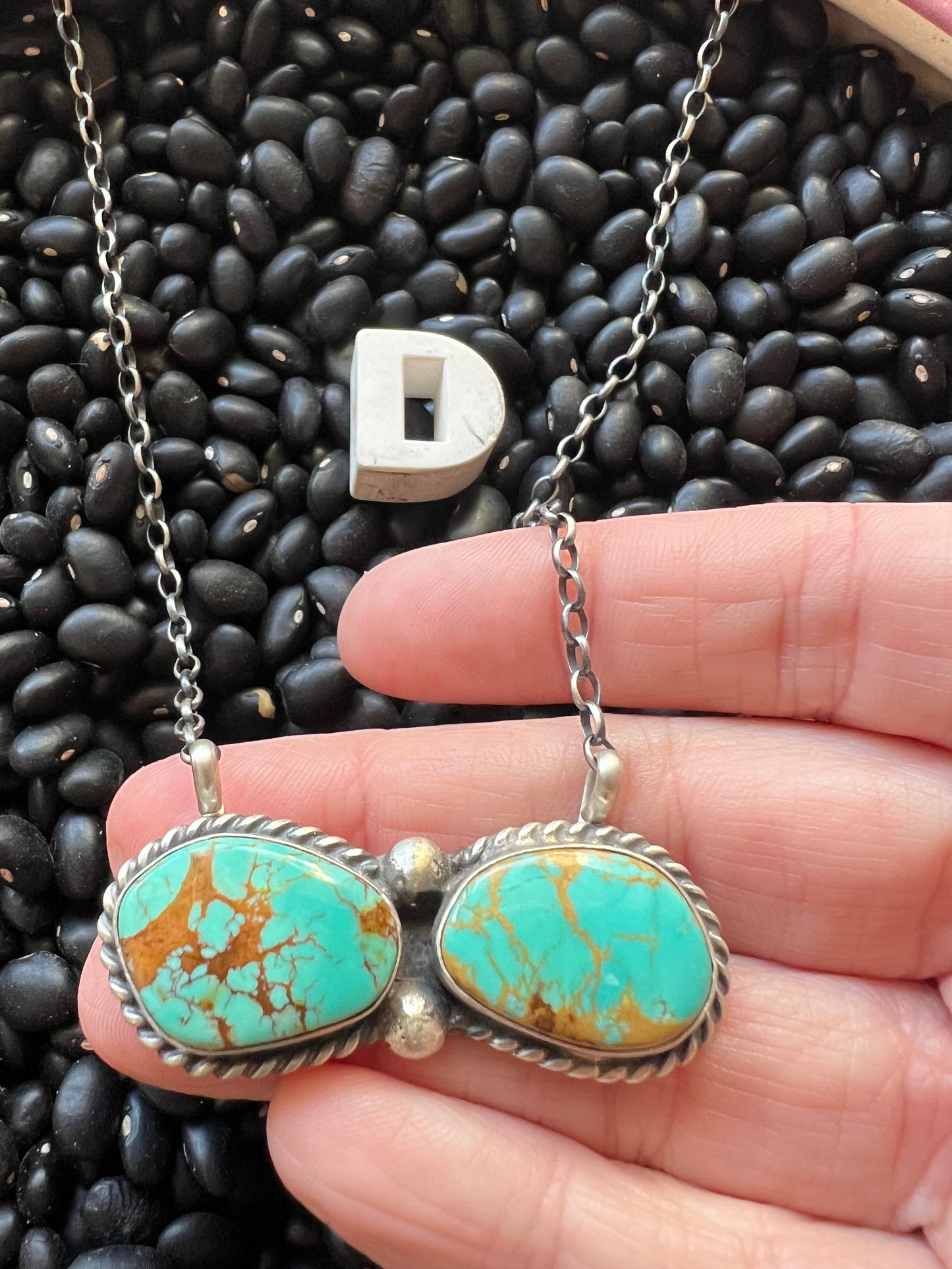 Twin Lakes Turquoise Necklace