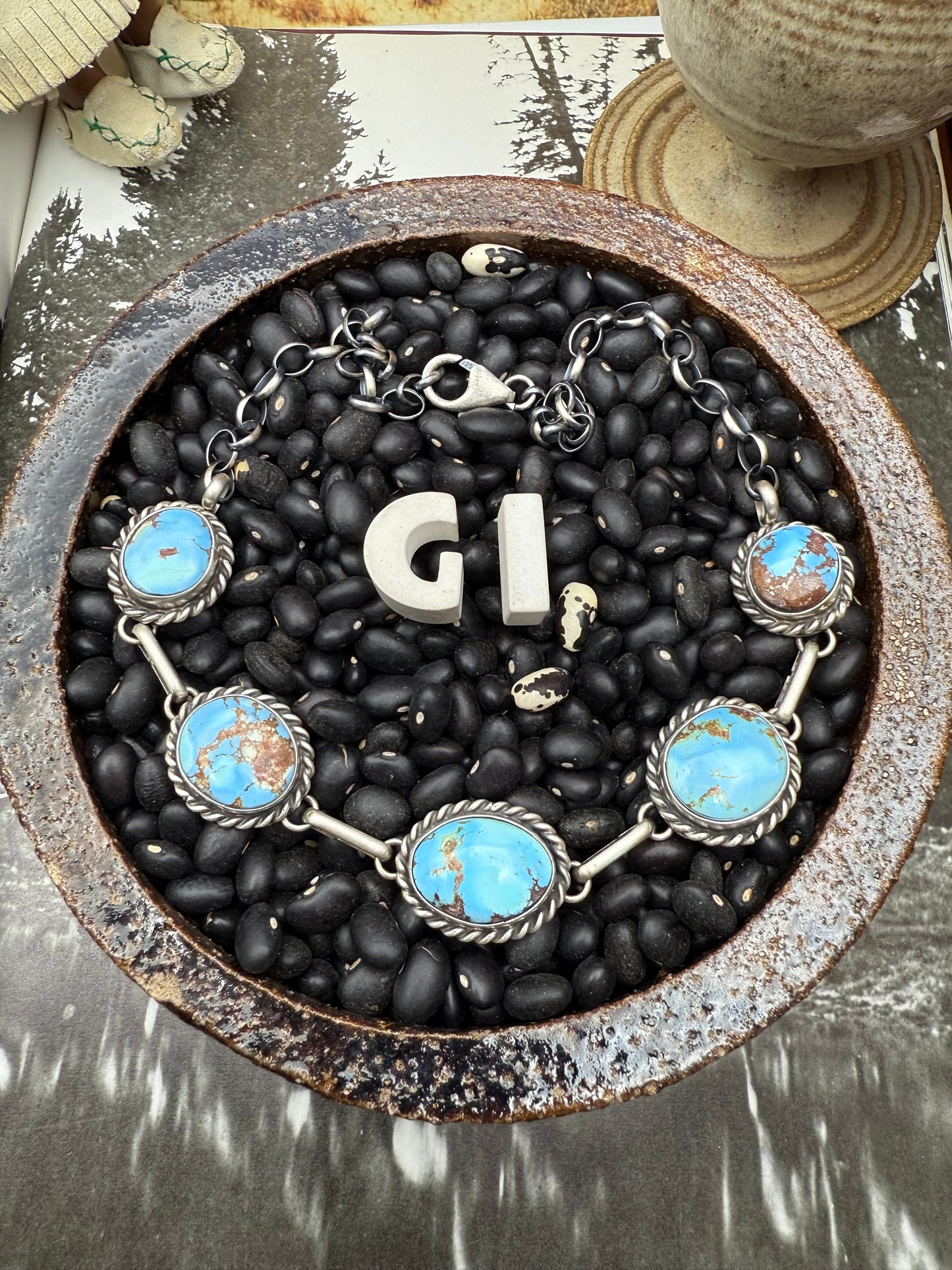 Golden Hills Turquoise Choker