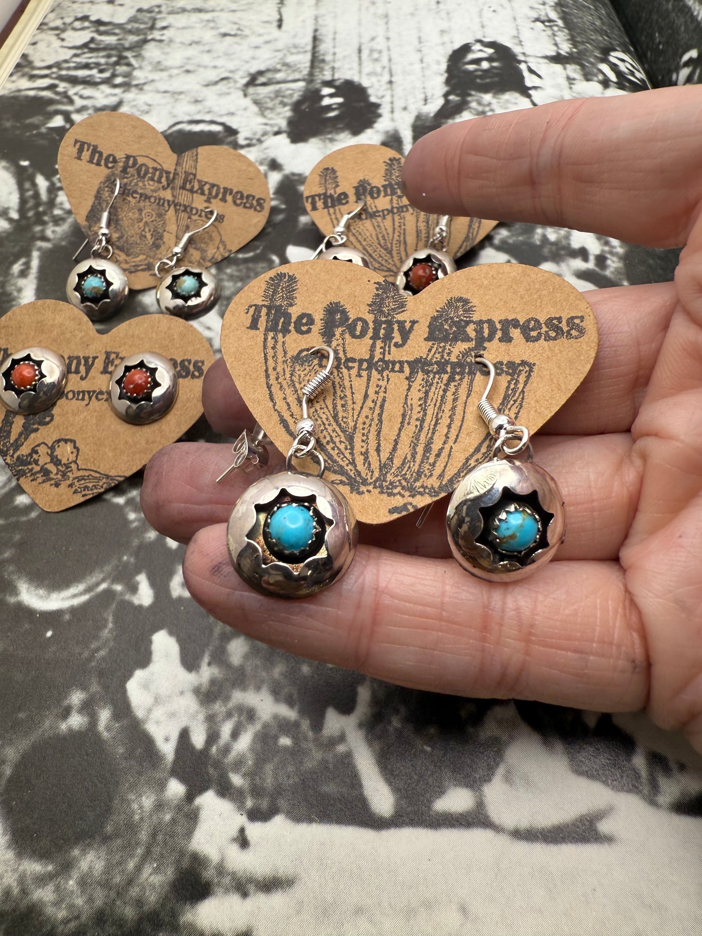 Flower Shadowbox Earrings