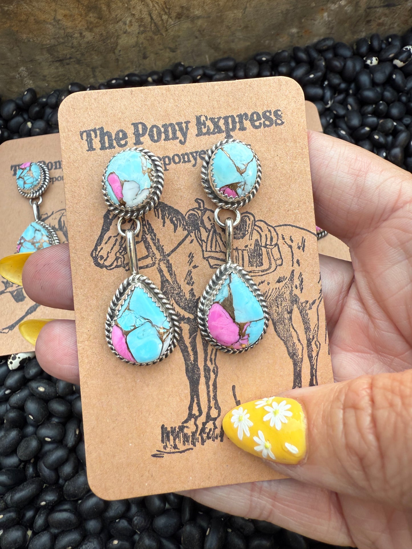 Cotton Candy Earrings