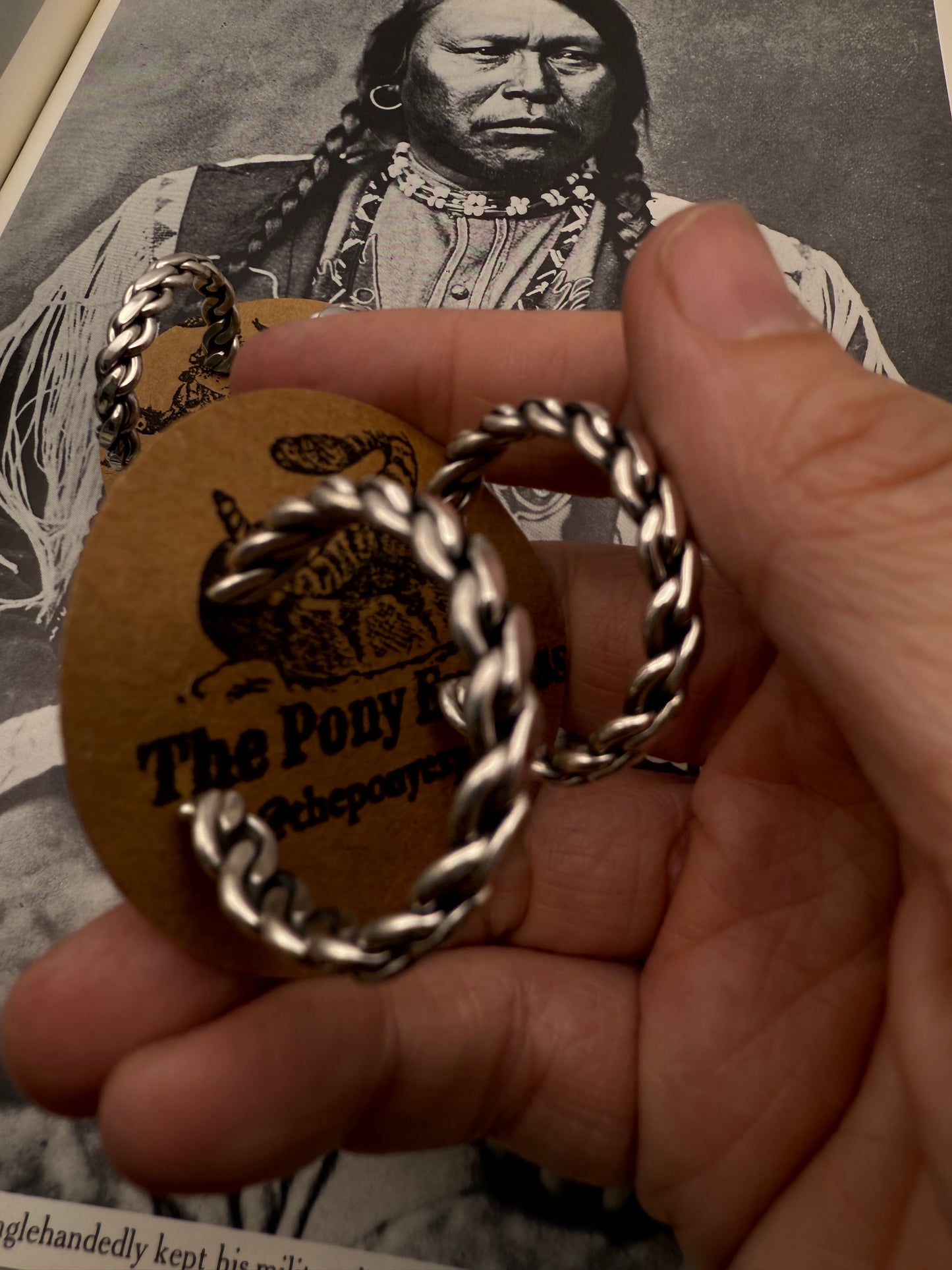 Rock n Roll Handmade Hoop