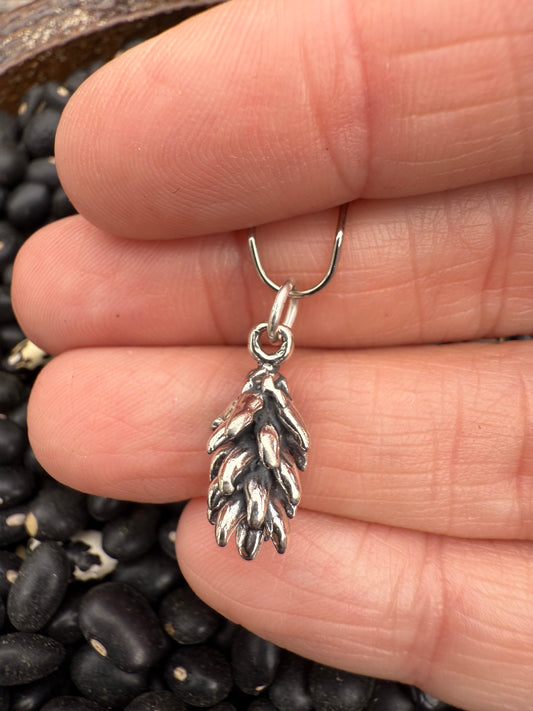 Chile Ristra Sterling Silver Charm