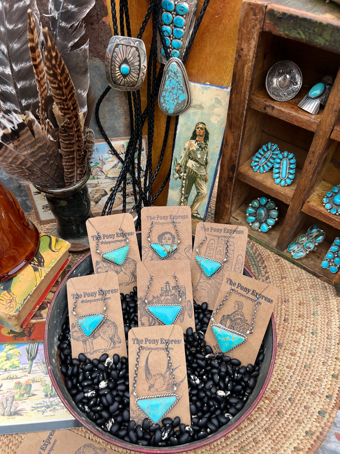 Trinity Turquoise Necklace