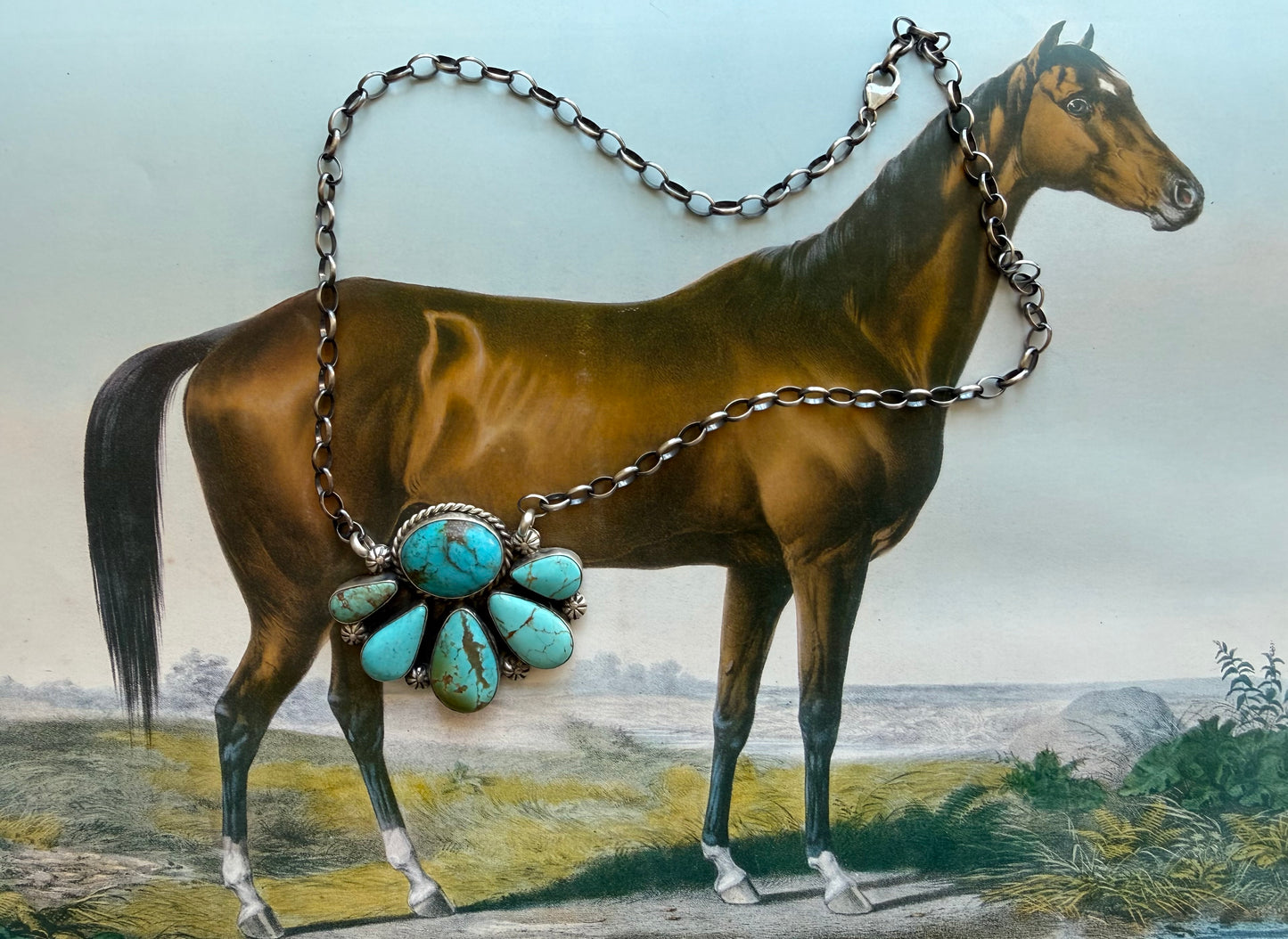 Large Largo Cluster Necklace