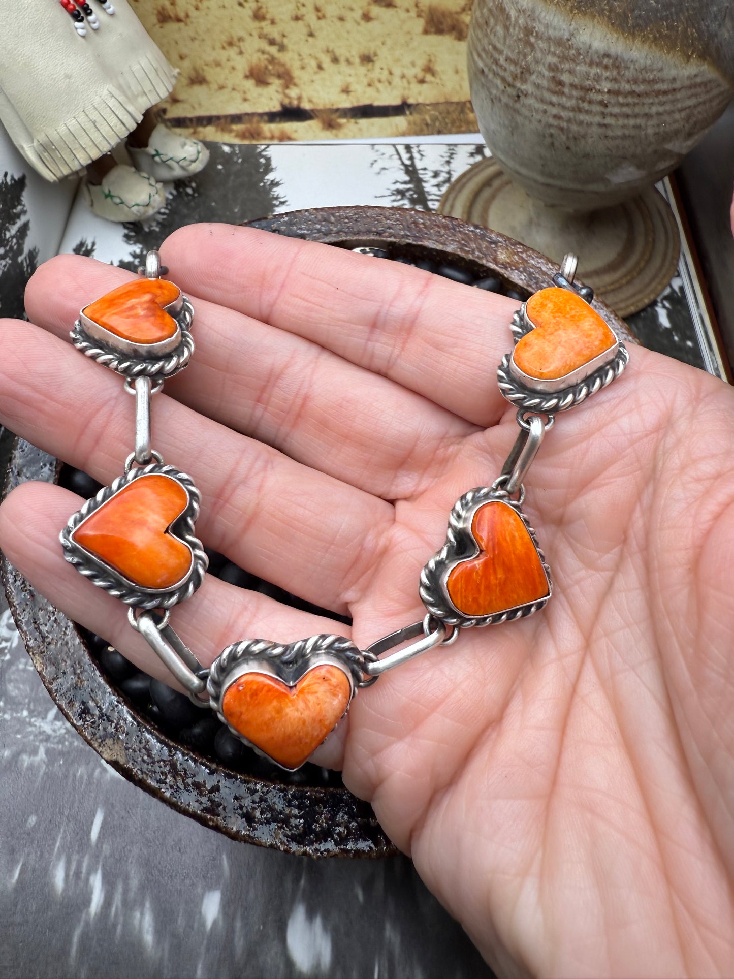 Large Spiny Heart Choker