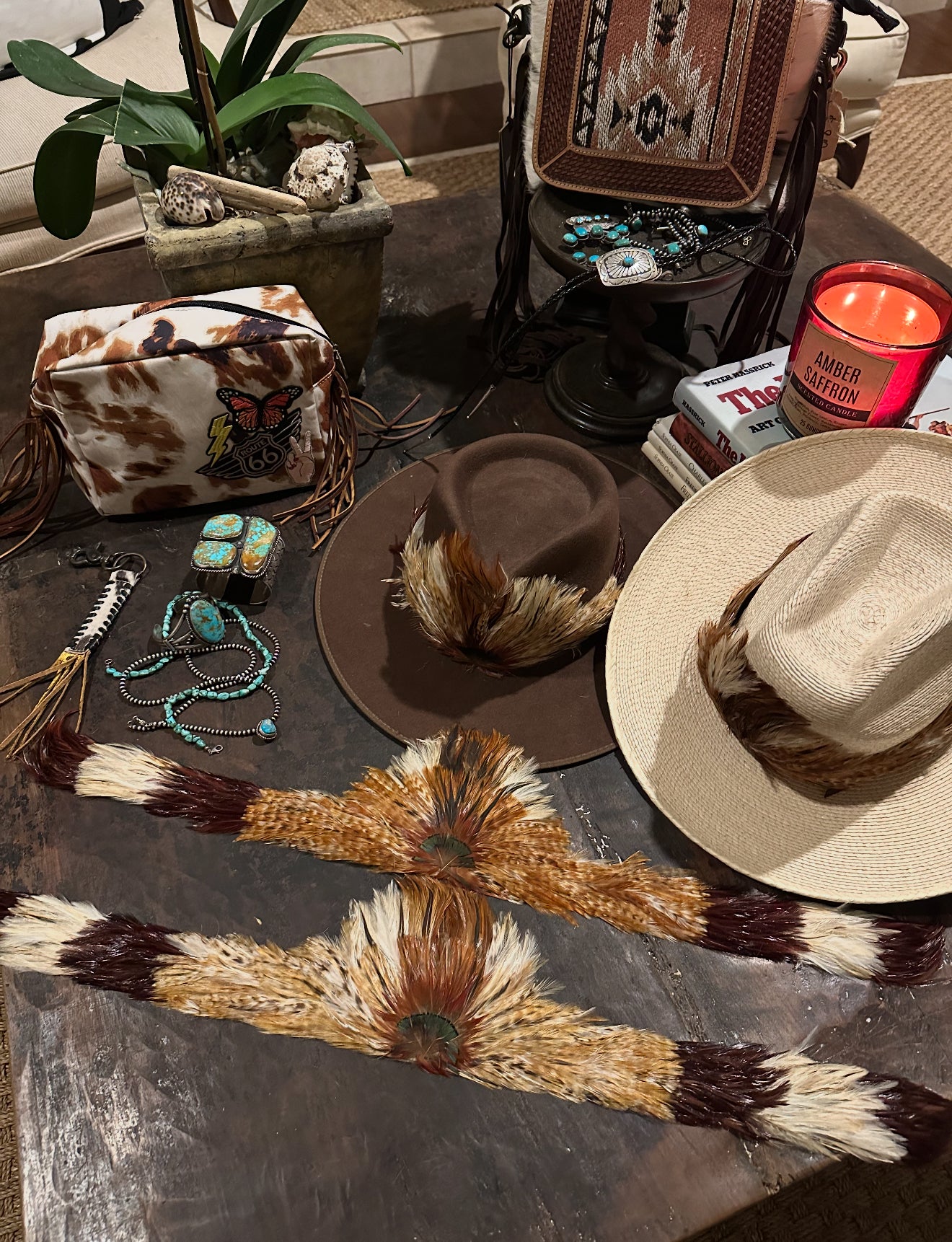 Mimi’s Deadstock Vintage 1970s Feather Hat Bands