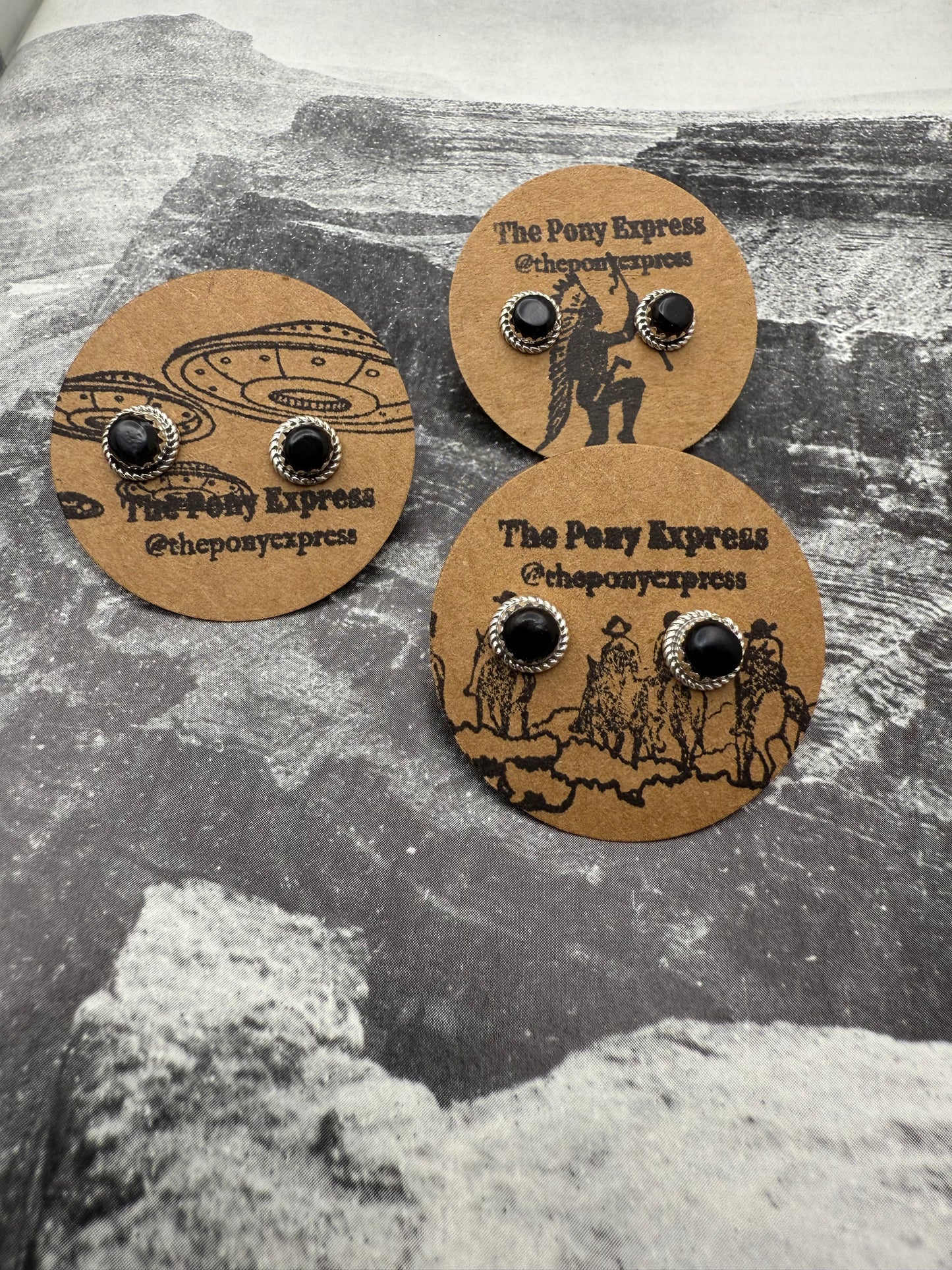 Lil’ Onyx Stud Earrings