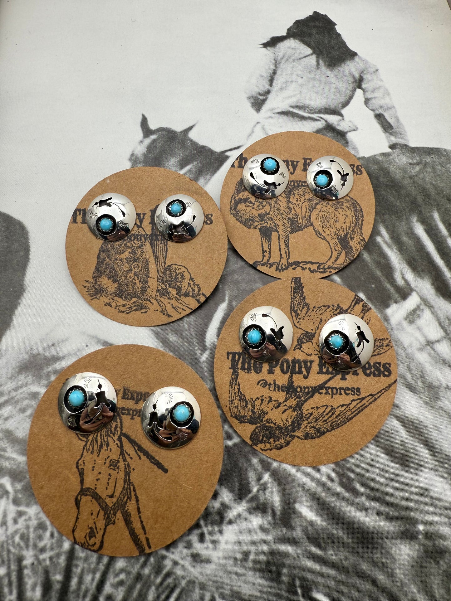 Water Bird Shadow Box Studs