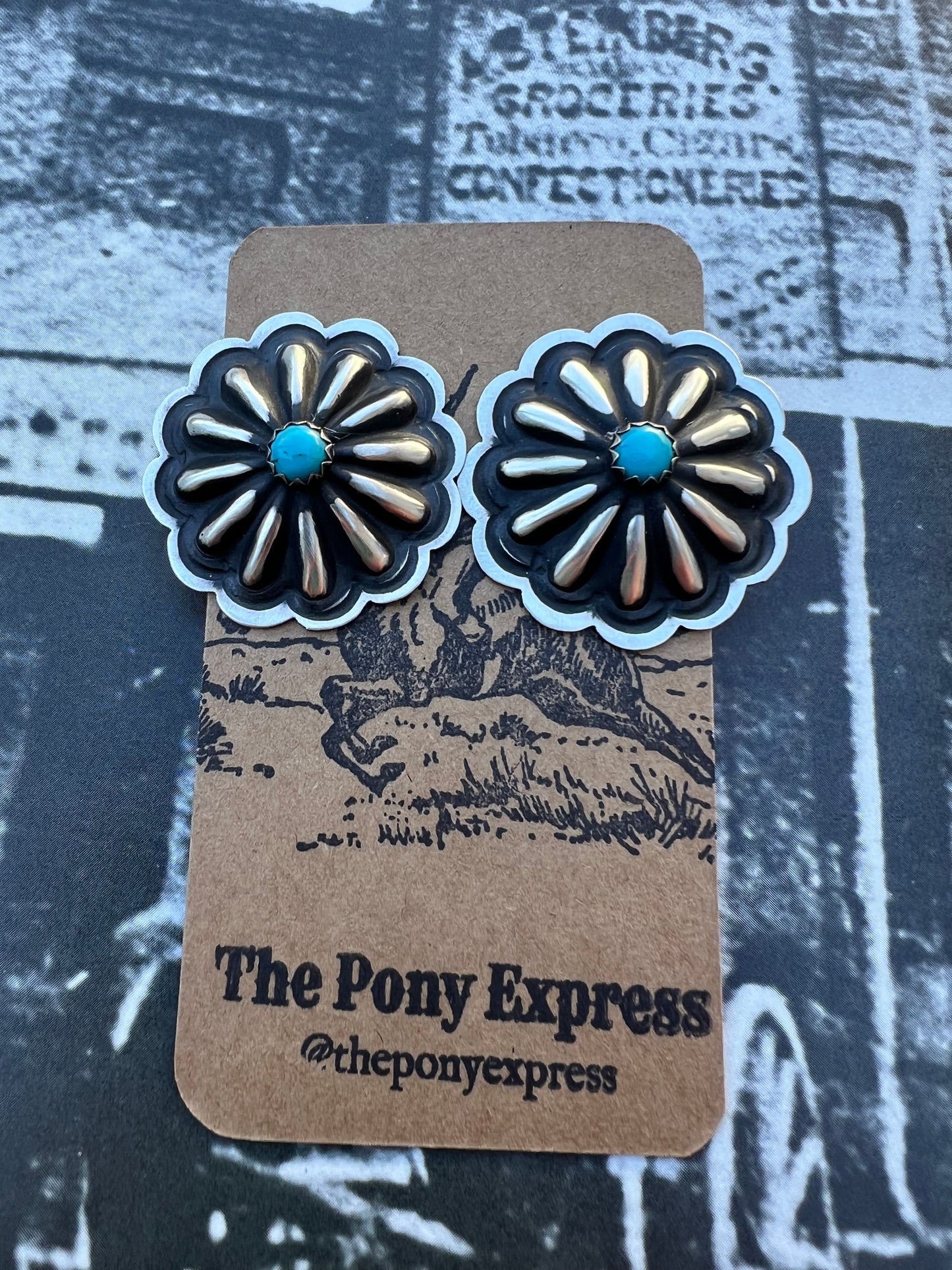 Moody Concho Earrings