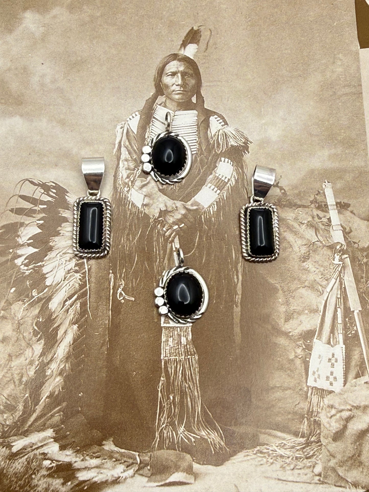 Onyx Pendants
