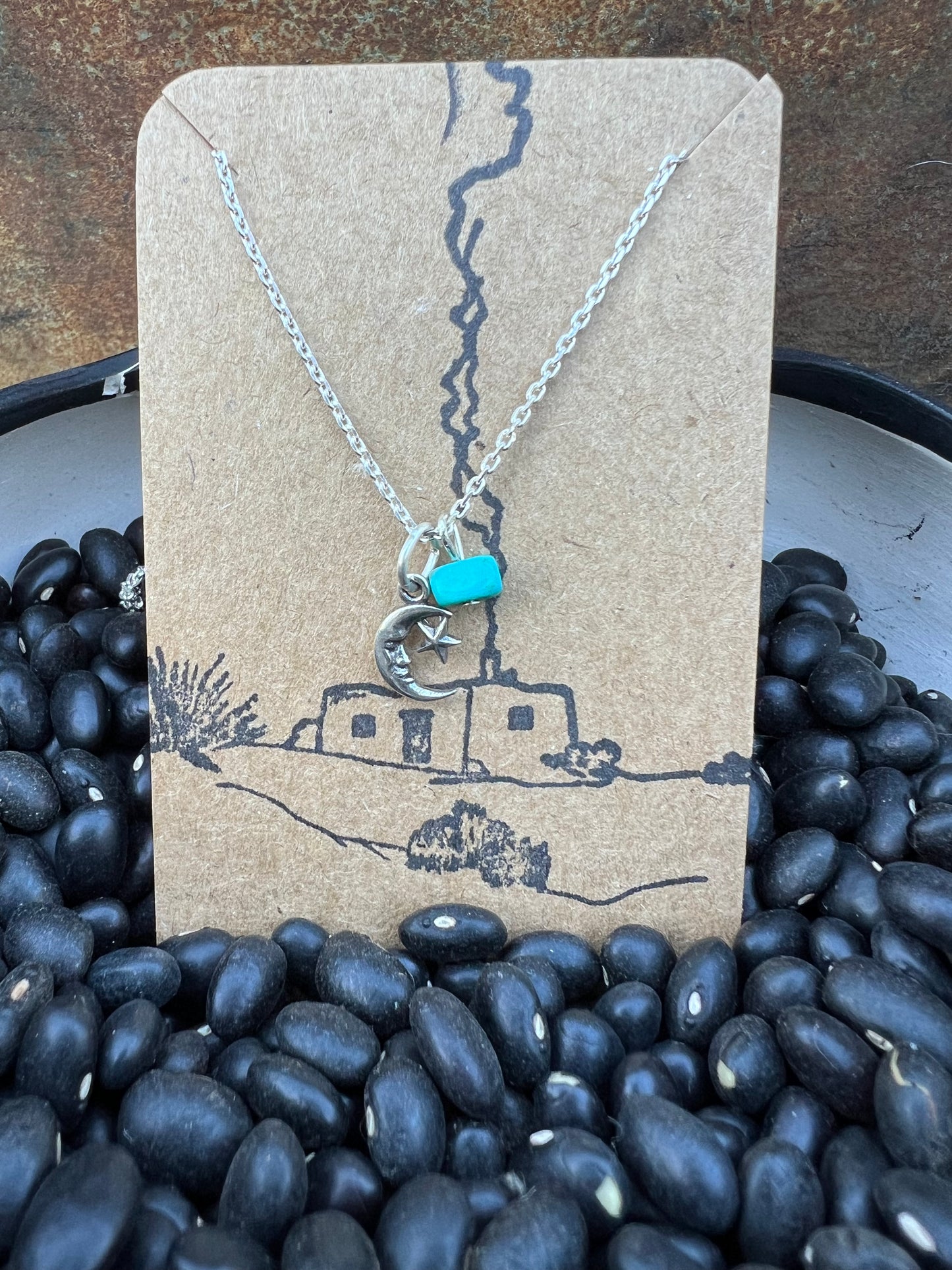 $25 Turquoise Charm Necklace