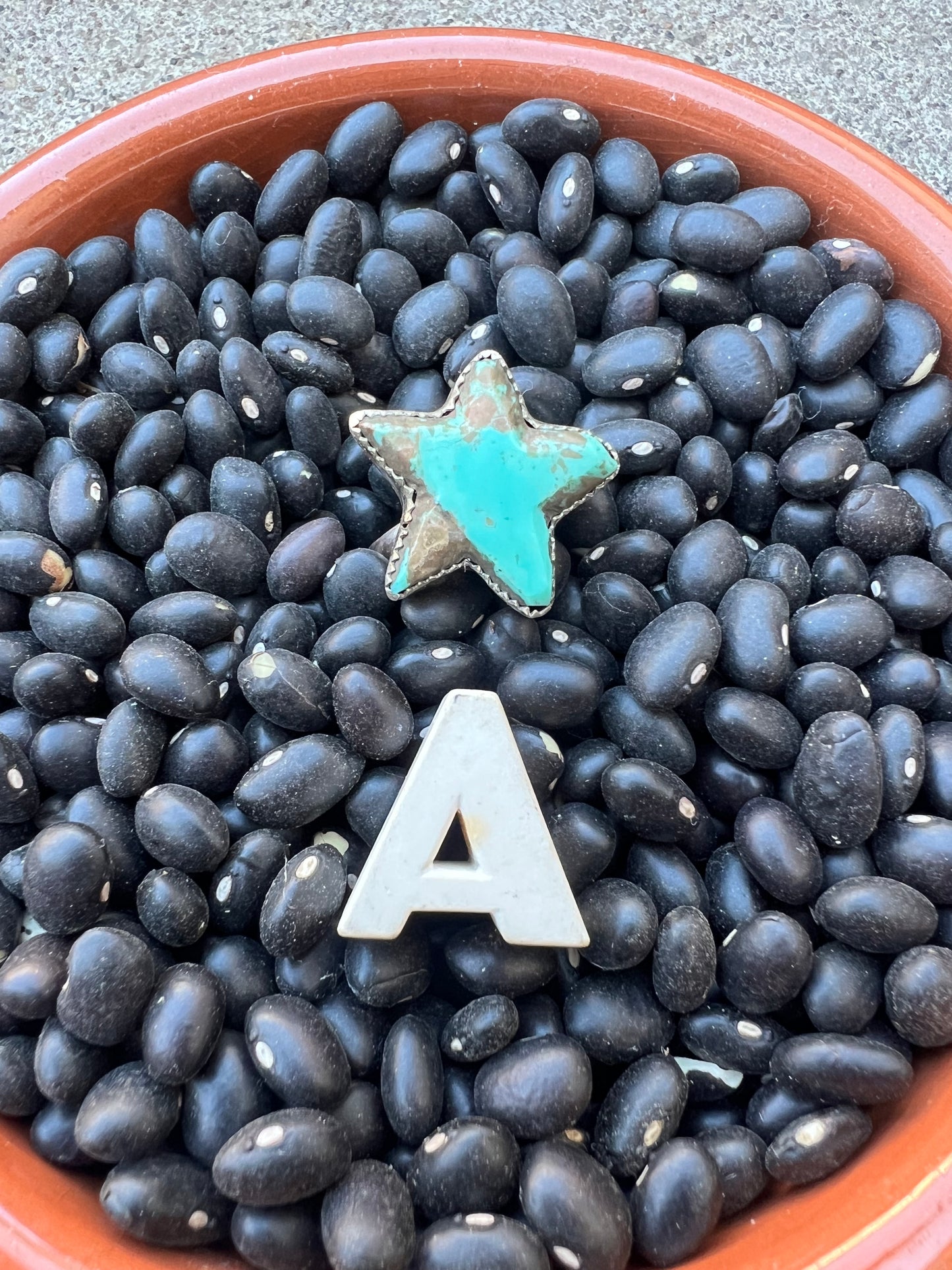 Turquoise Star Rings