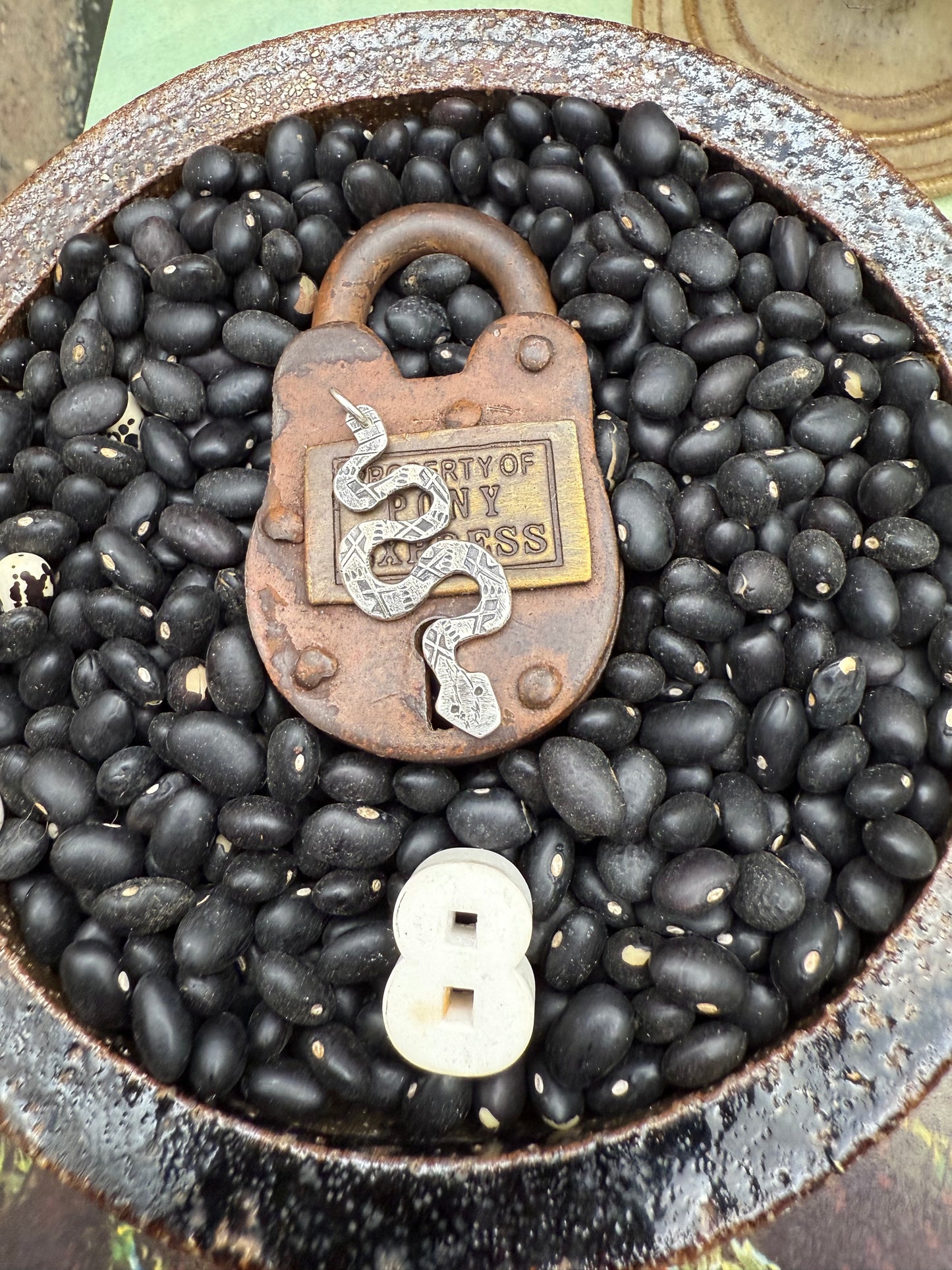 Handmade Snake Charm