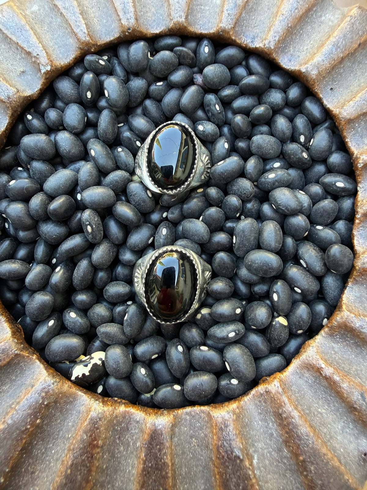 Black Onyx Signet Ring
