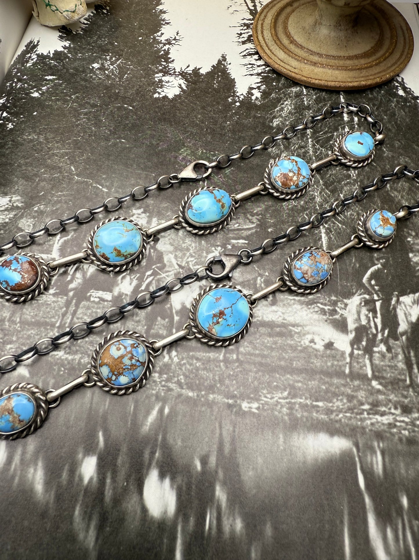 Golden Hills Turquoise Choker