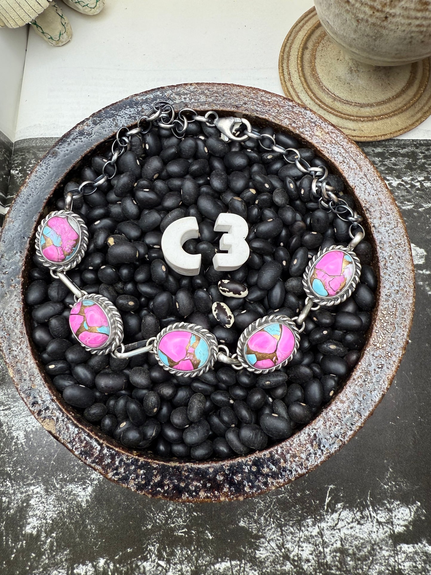 Cotton Candy Choker