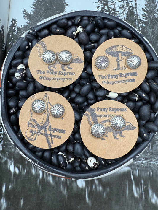 Button Sterling Studs