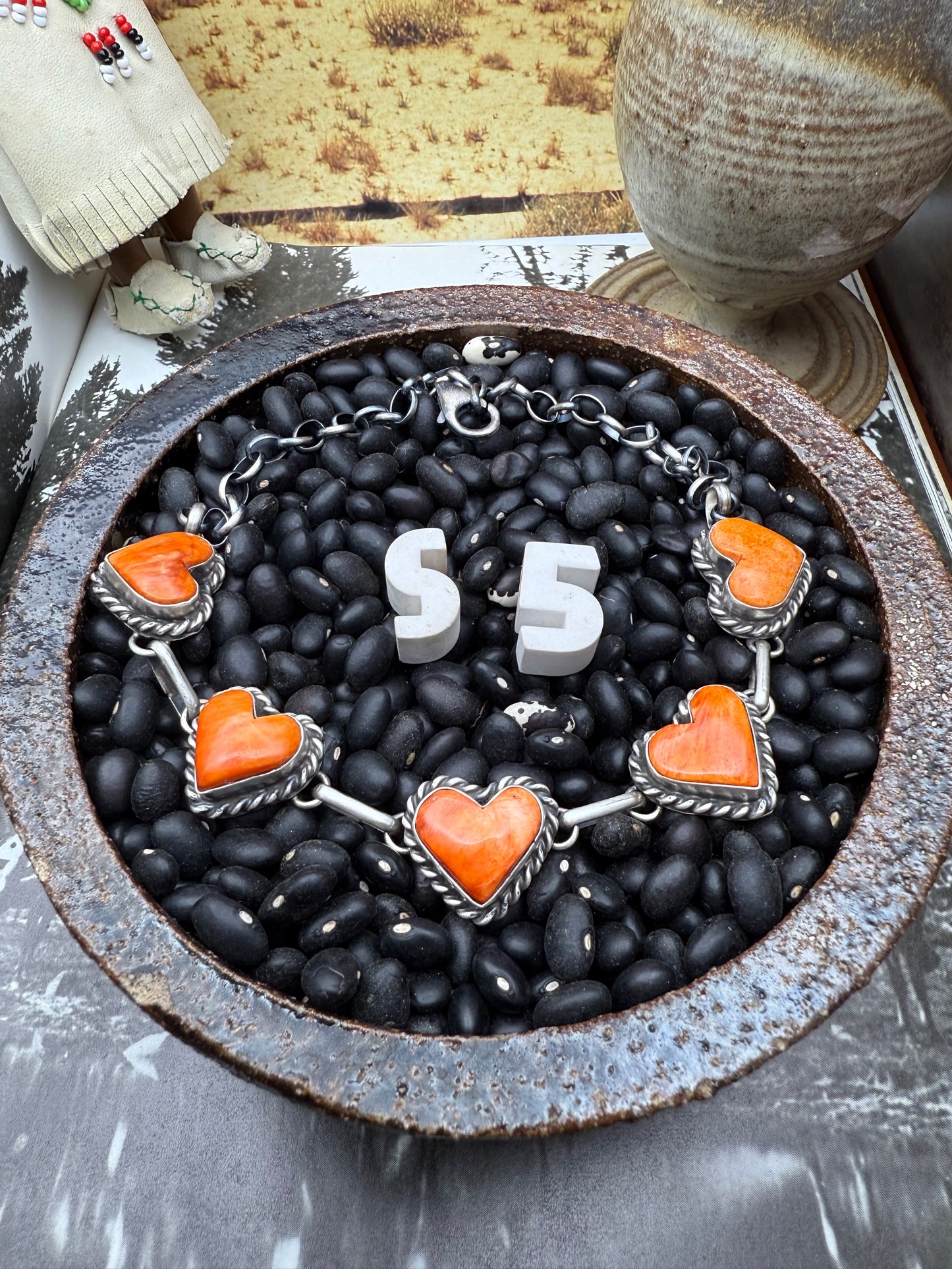 Large Spiny Heart Choker