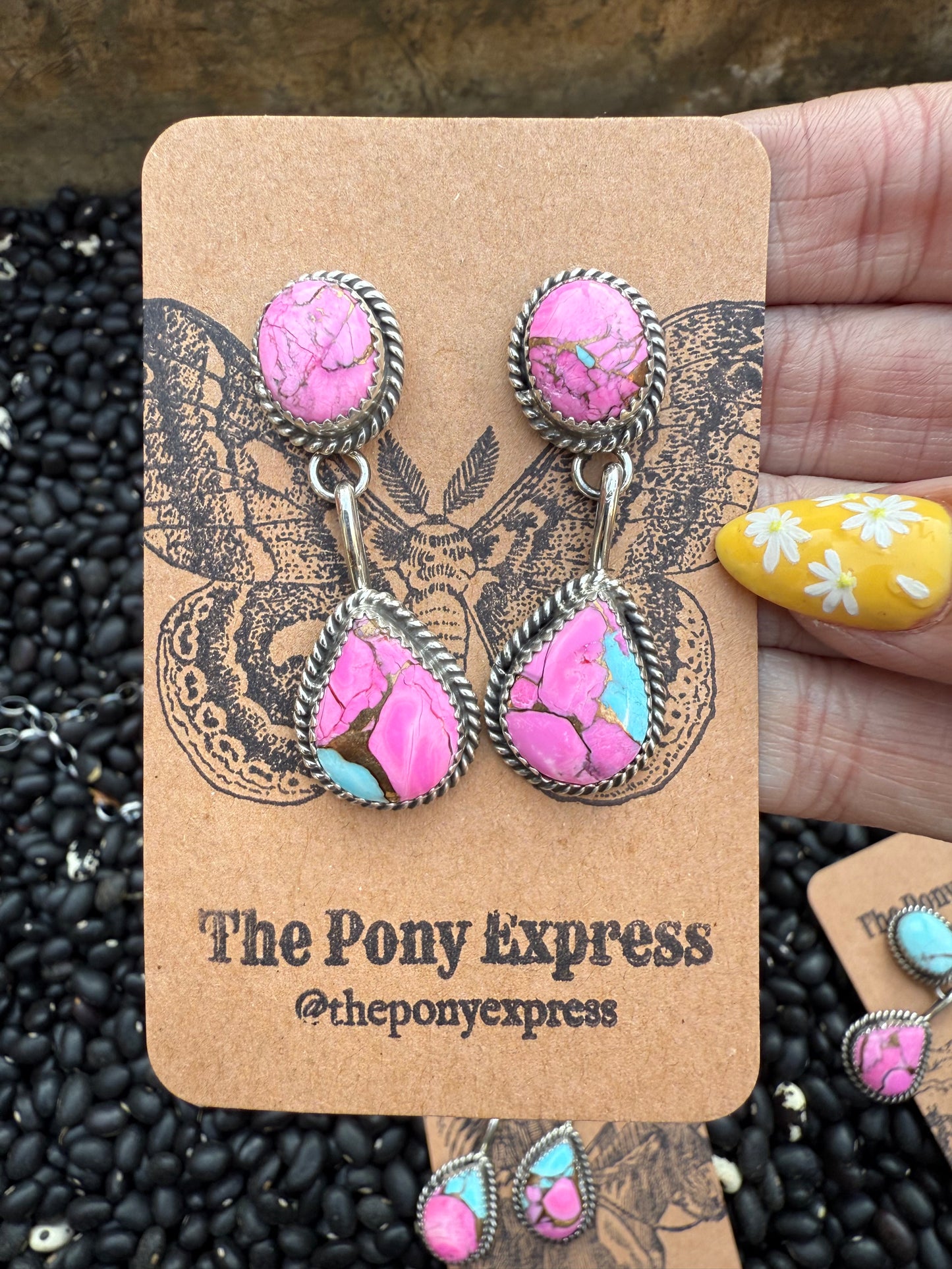 Cotton Candy Earrings