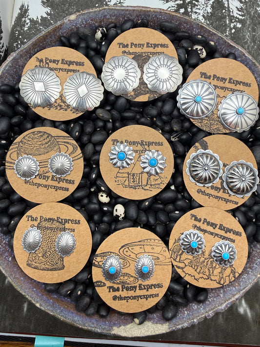 Conchito Sterling Silver Studs