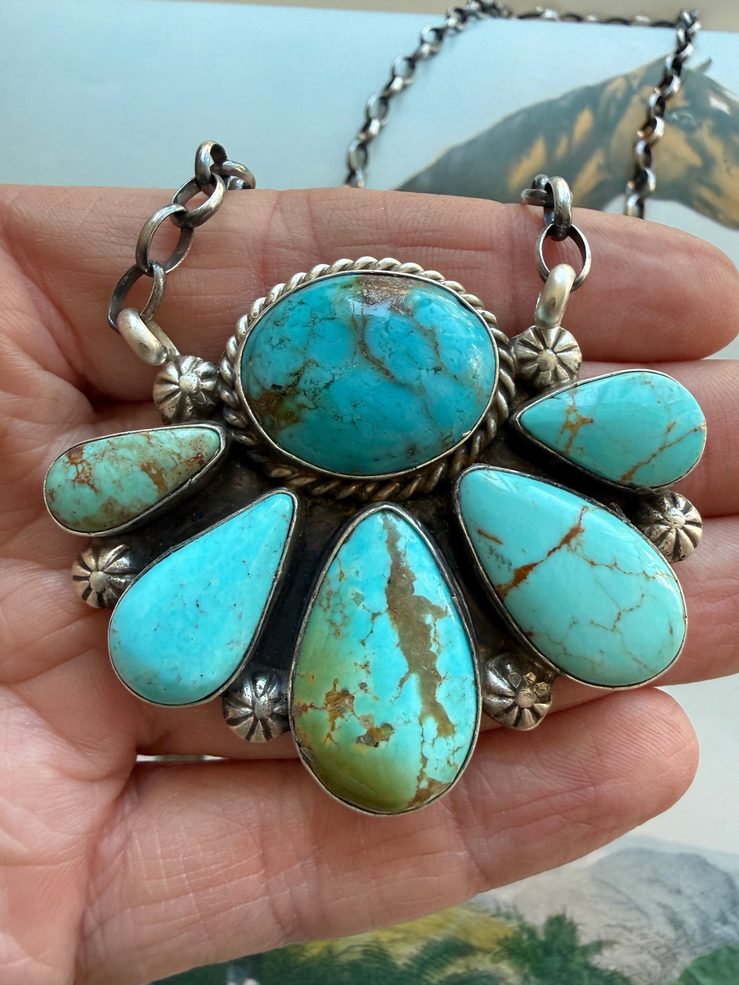 Large Largo Cluster Necklace
