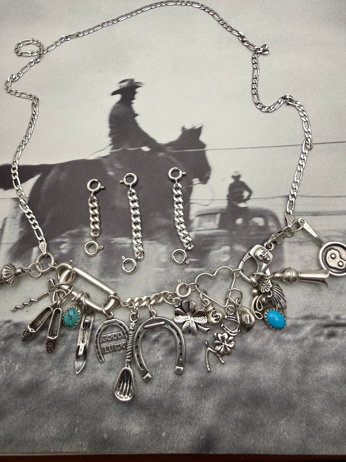 Curb Chain Charm Connectors