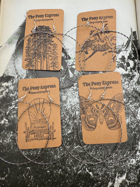 XXL Flat Braid Hoops