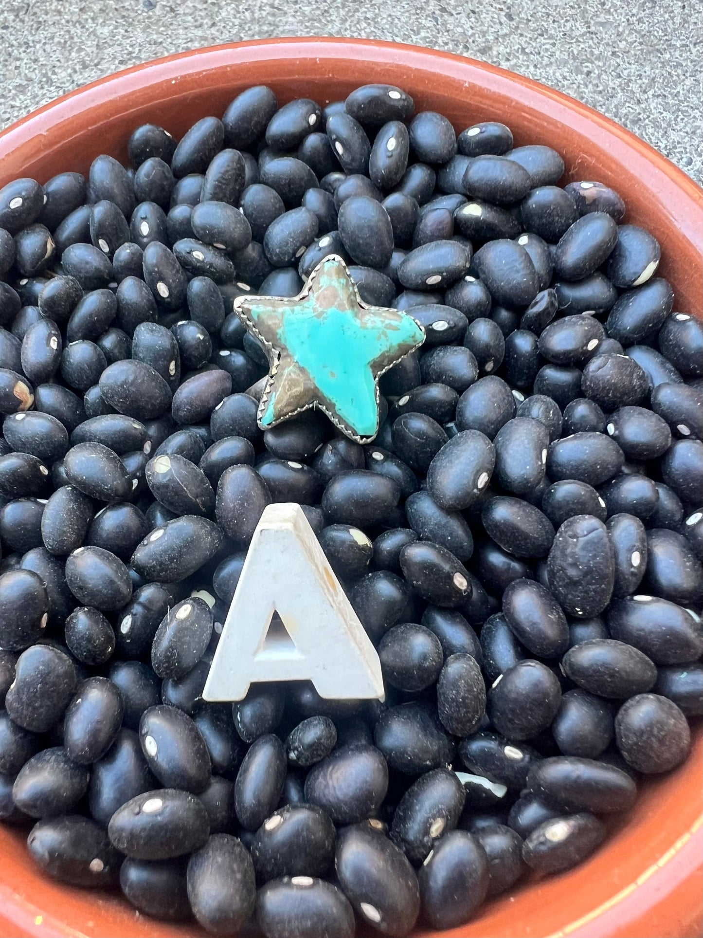 Turquoise Star Rings