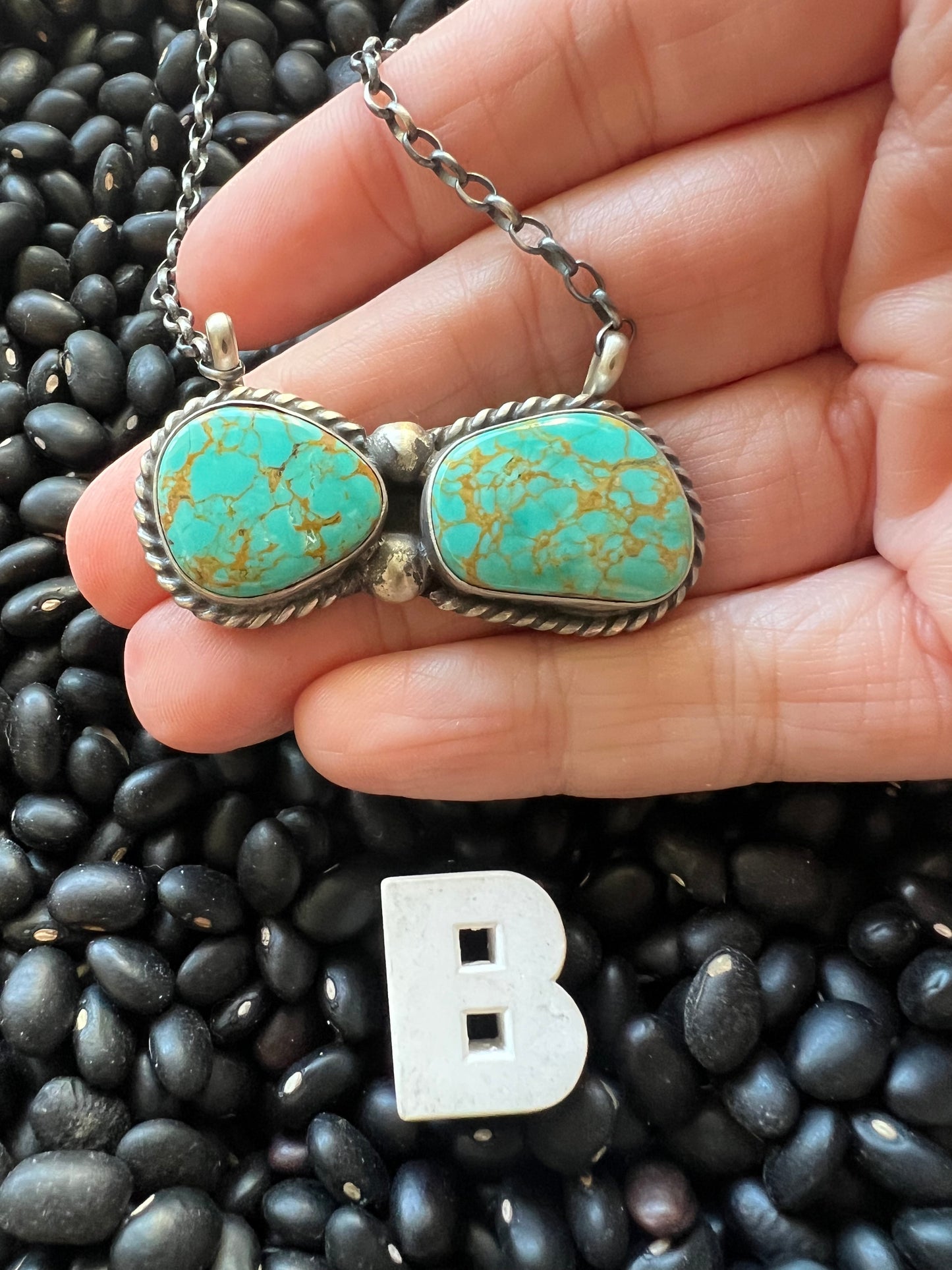 Twin Lakes Turquoise Necklace