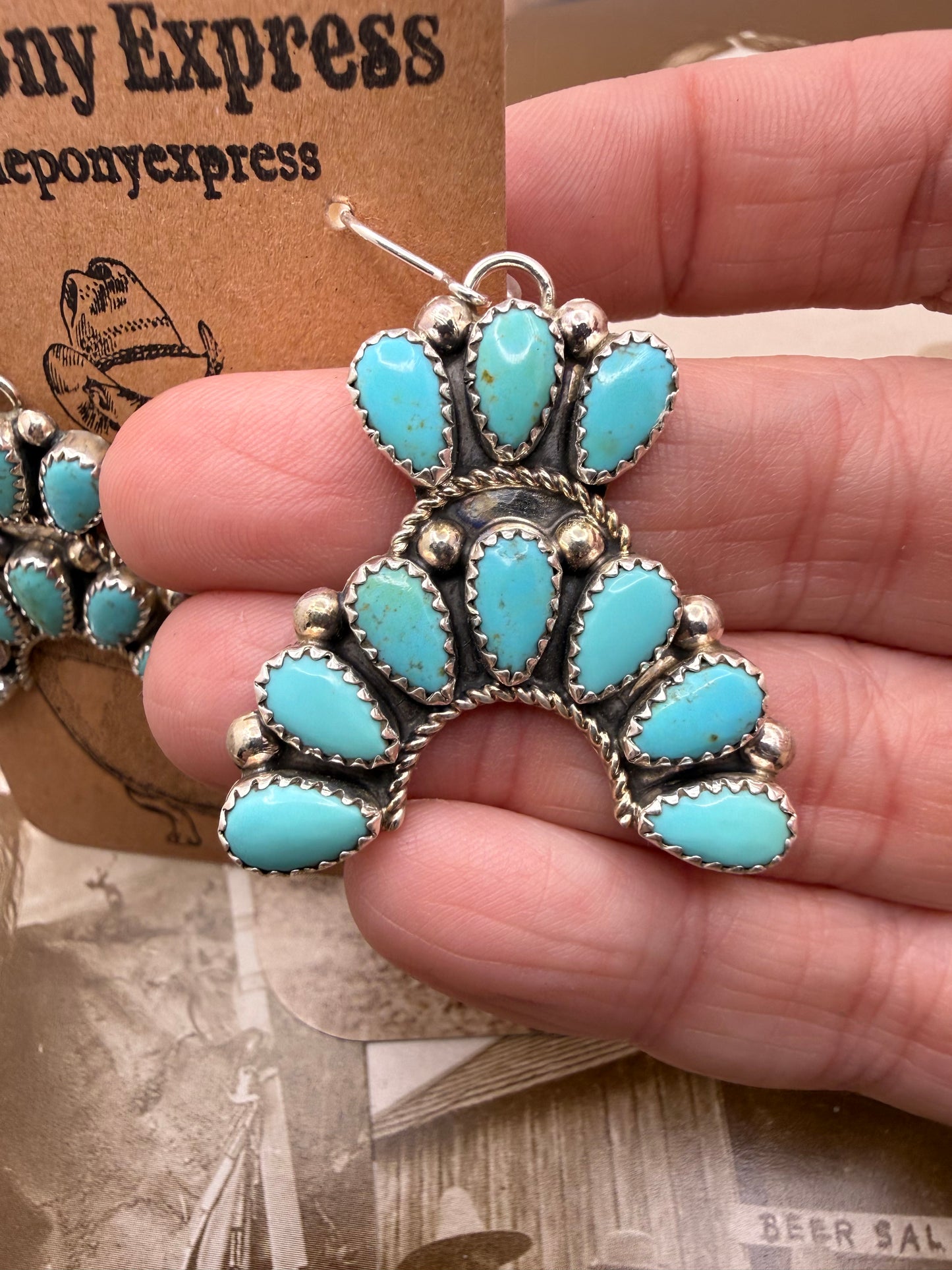 Naja Sleeping Beauty Earrings