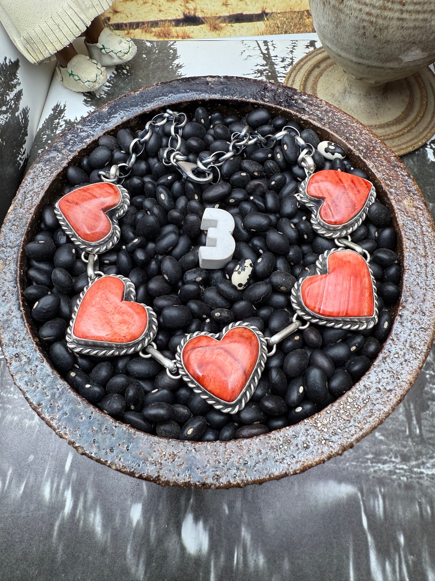 Large Spiny Heart Choker