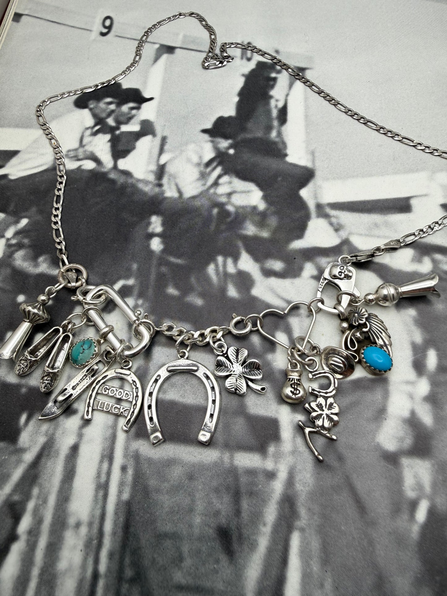 Horse Shoe 1 Sterling Silver Charm