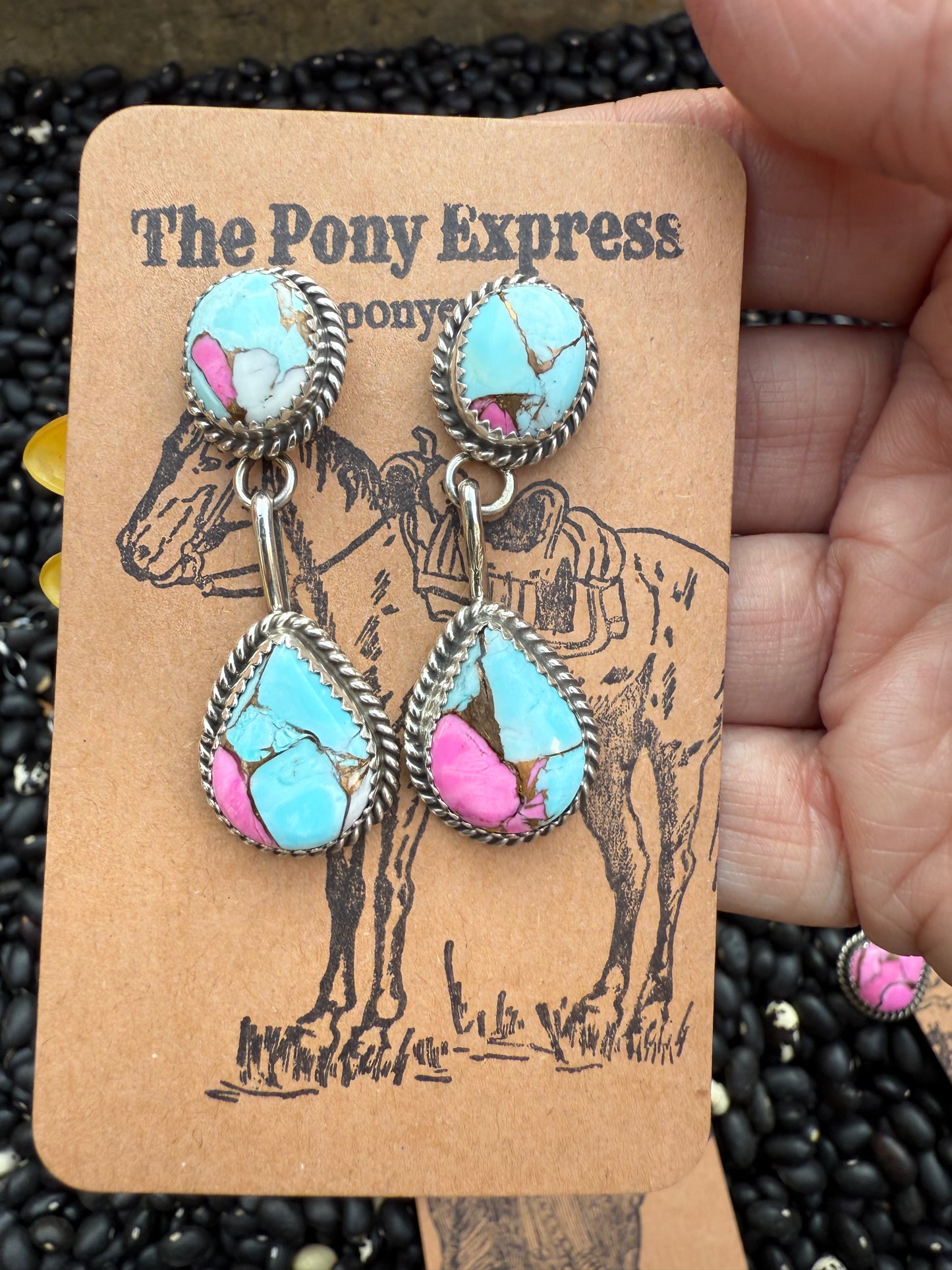 Cotton Candy Earrings