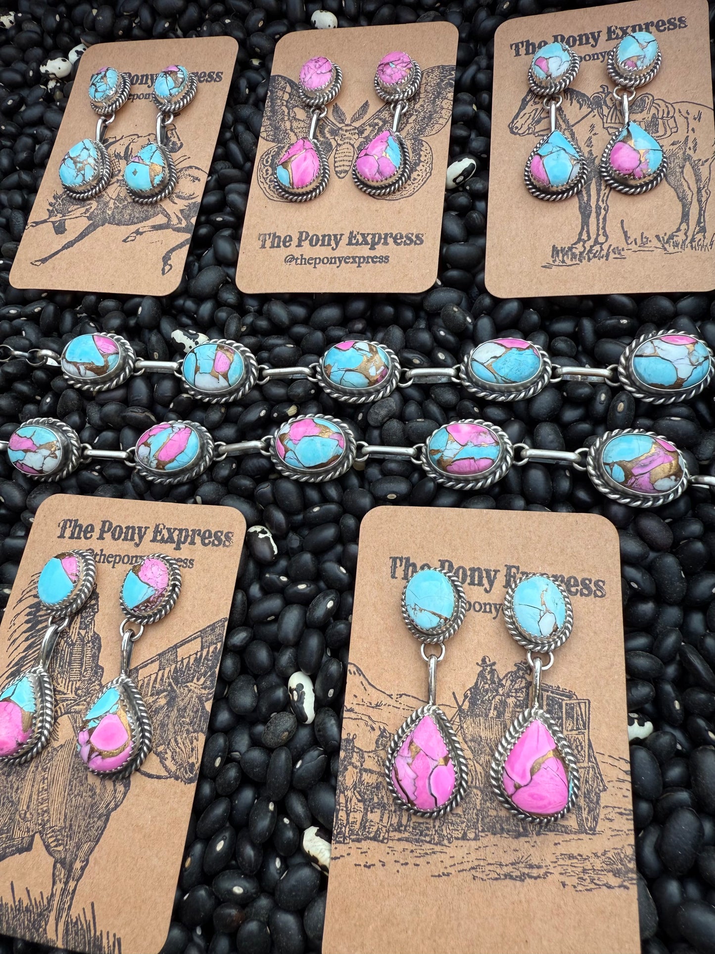 Cotton Candy Earrings