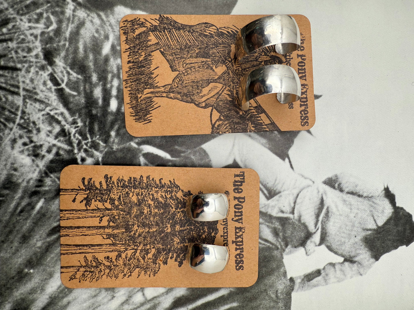 Sterling Silver Handmade Hoops