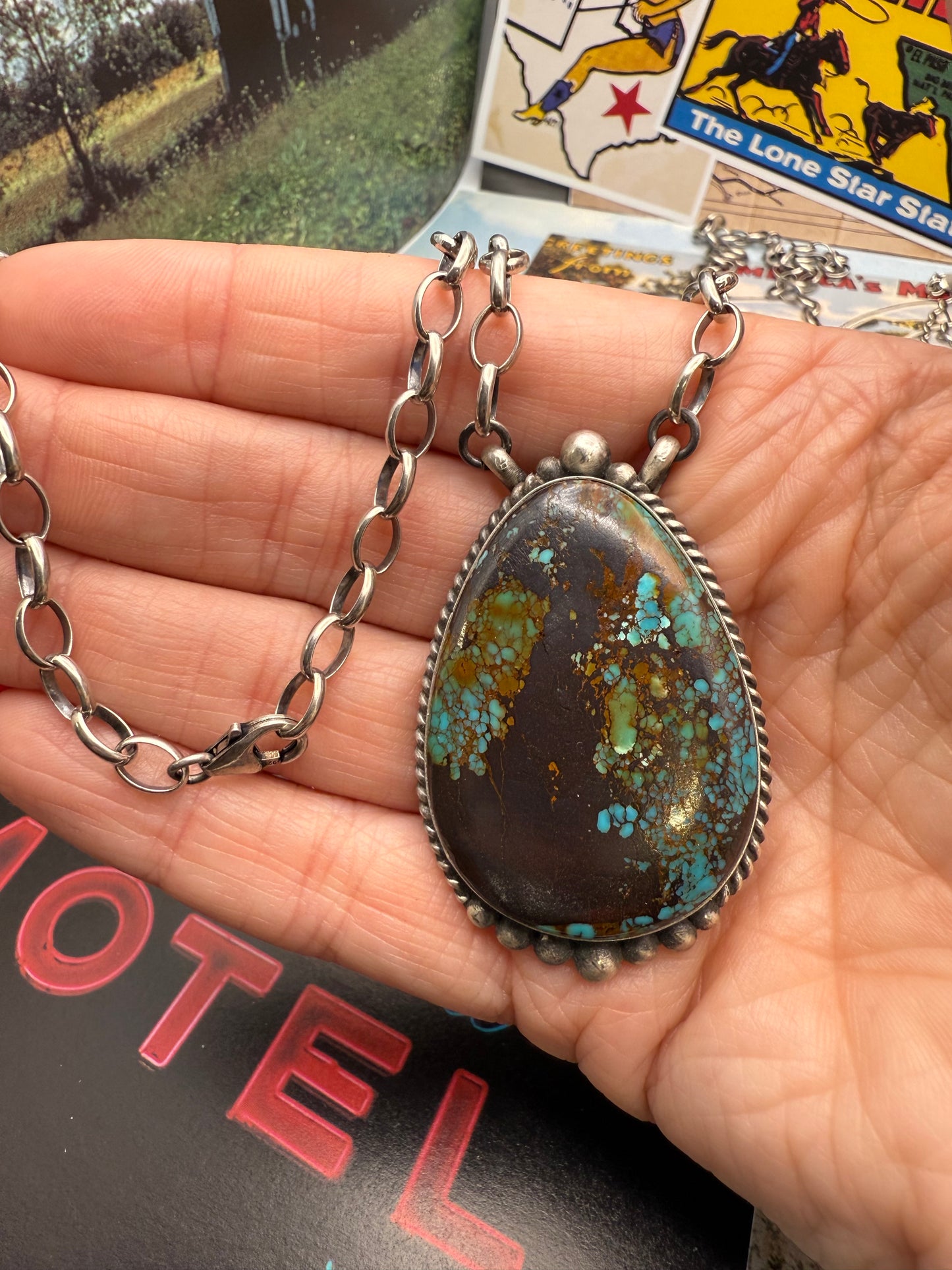 Big Foot Turquoise Necklace