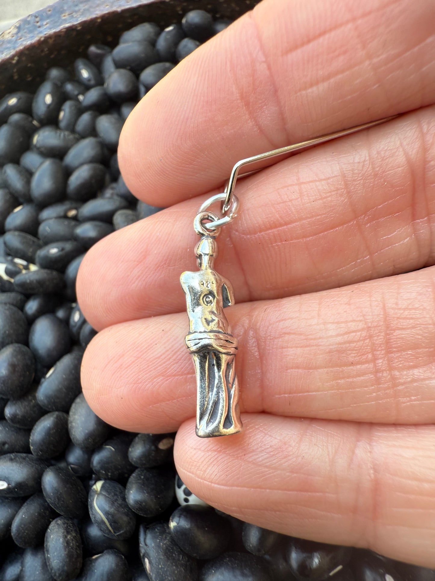 Venus de Milo Sterling Silver Charm