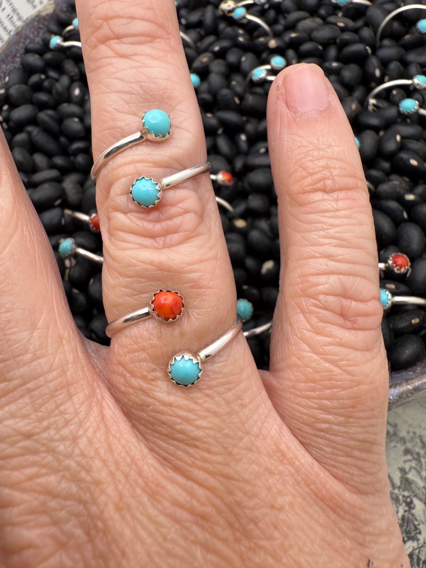 BLACK FRIDAY DOORBUSTER Micro Stone Adjustable Ring