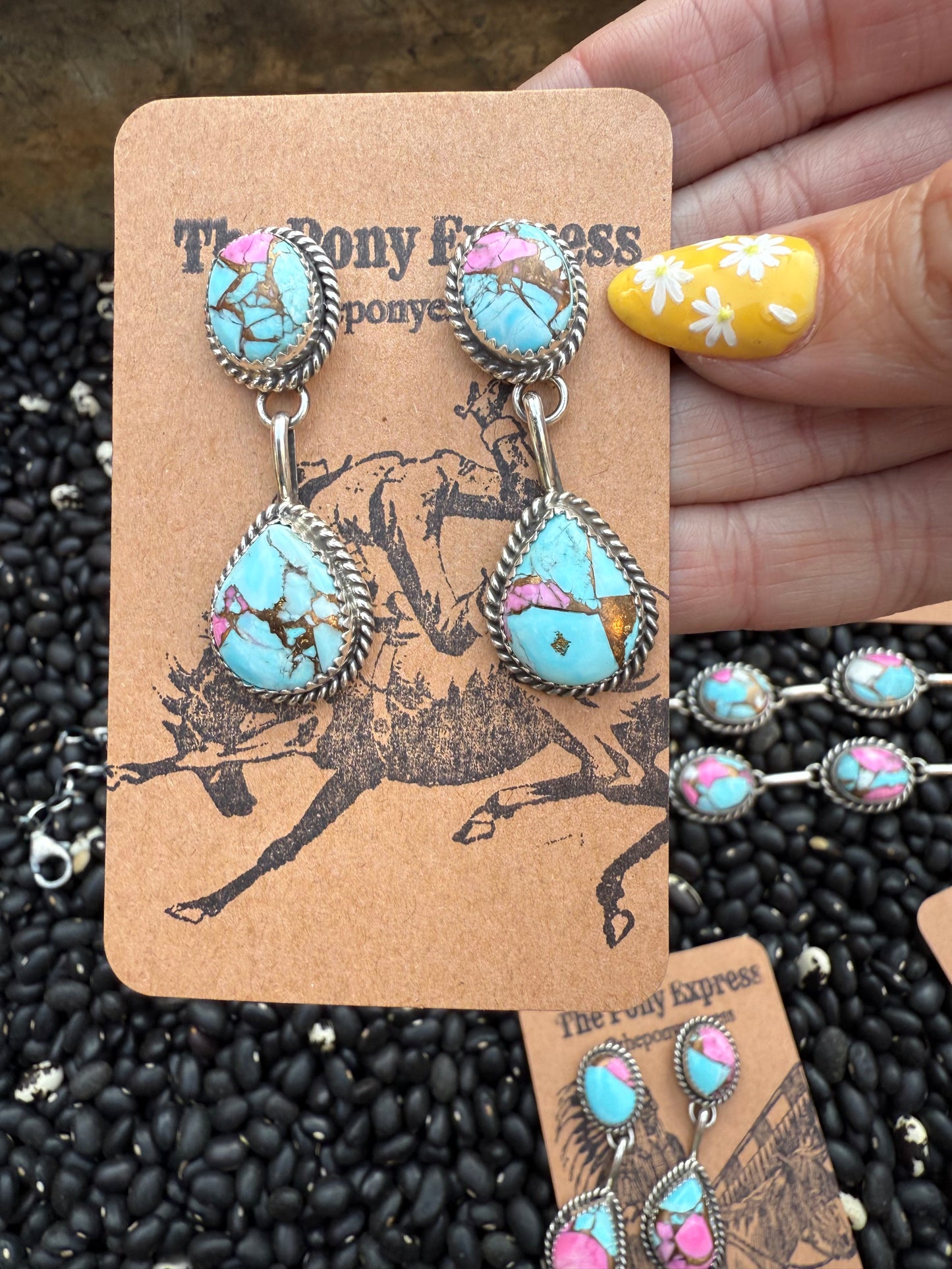Cotton Candy Earrings