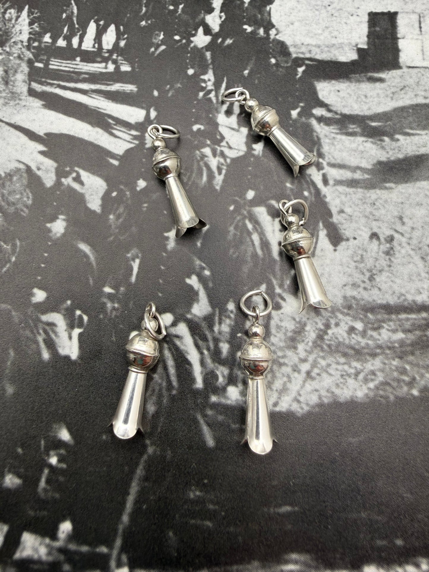 Squash Blossom Flower Benchmade Bead 6mm