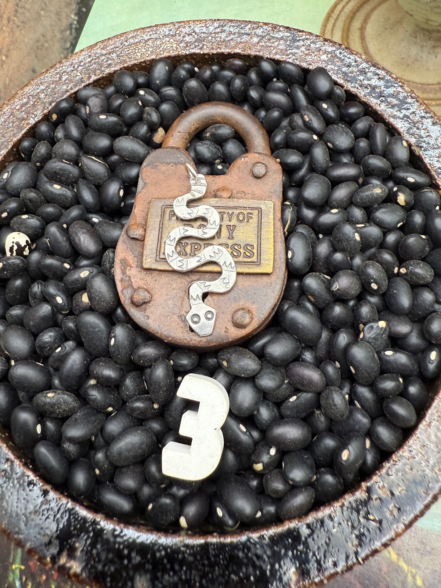 Handmade Snake Charm