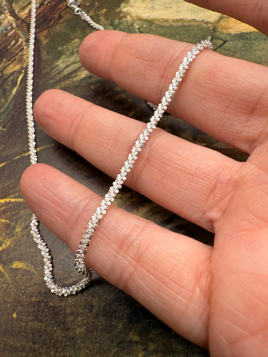 Roc Sterling Silver Chain 2.4mm
