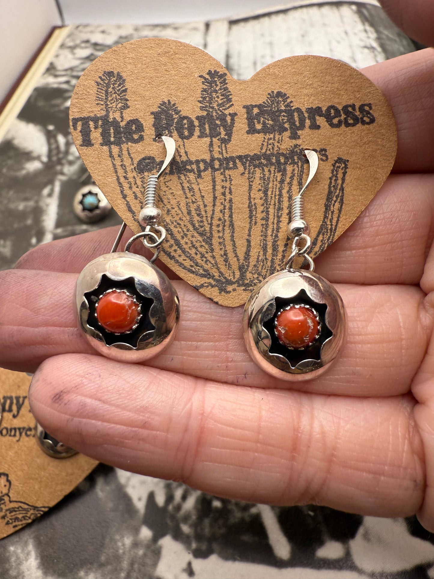 Flower Shadowbox Earrings