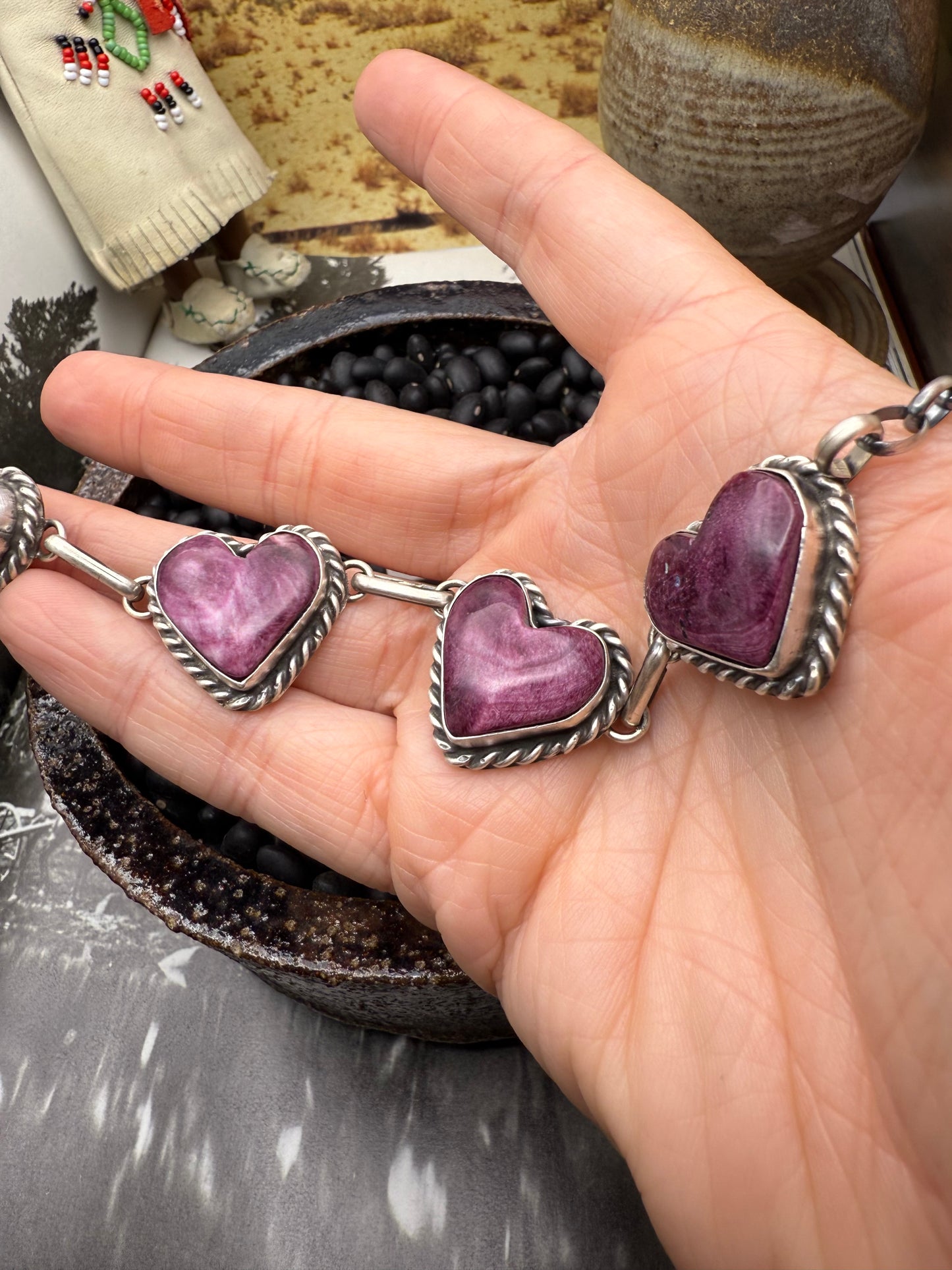 Large Spiny Heart Choker