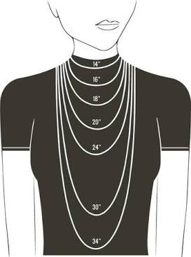 6mm Rondelle Saucer Pearl Necklace