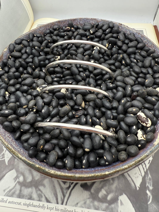 Plain Sterling Silver Stacker Cuff