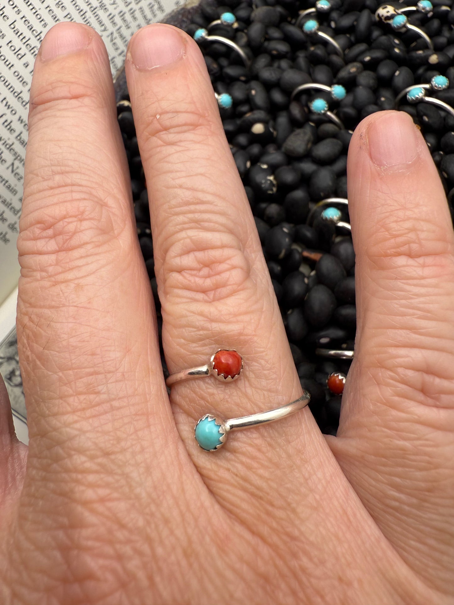 BLACK FRIDAY DOORBUSTER Micro Stone Adjustable Ring