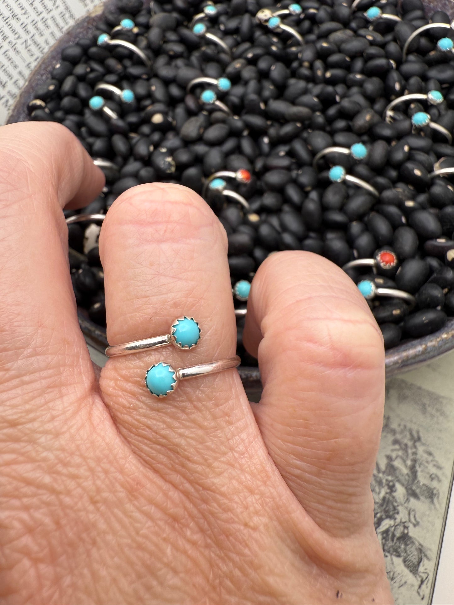 BLACK FRIDAY DOORBUSTER Micro Stone Adjustable Ring