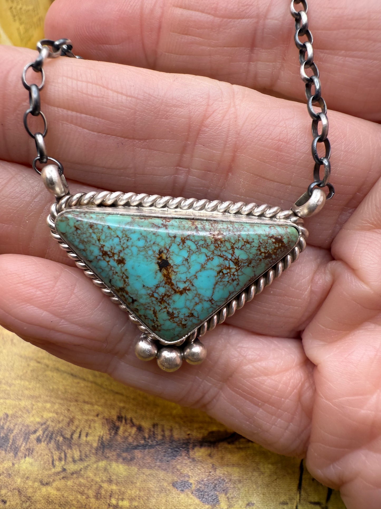 Trinity Turquoise Necklace
