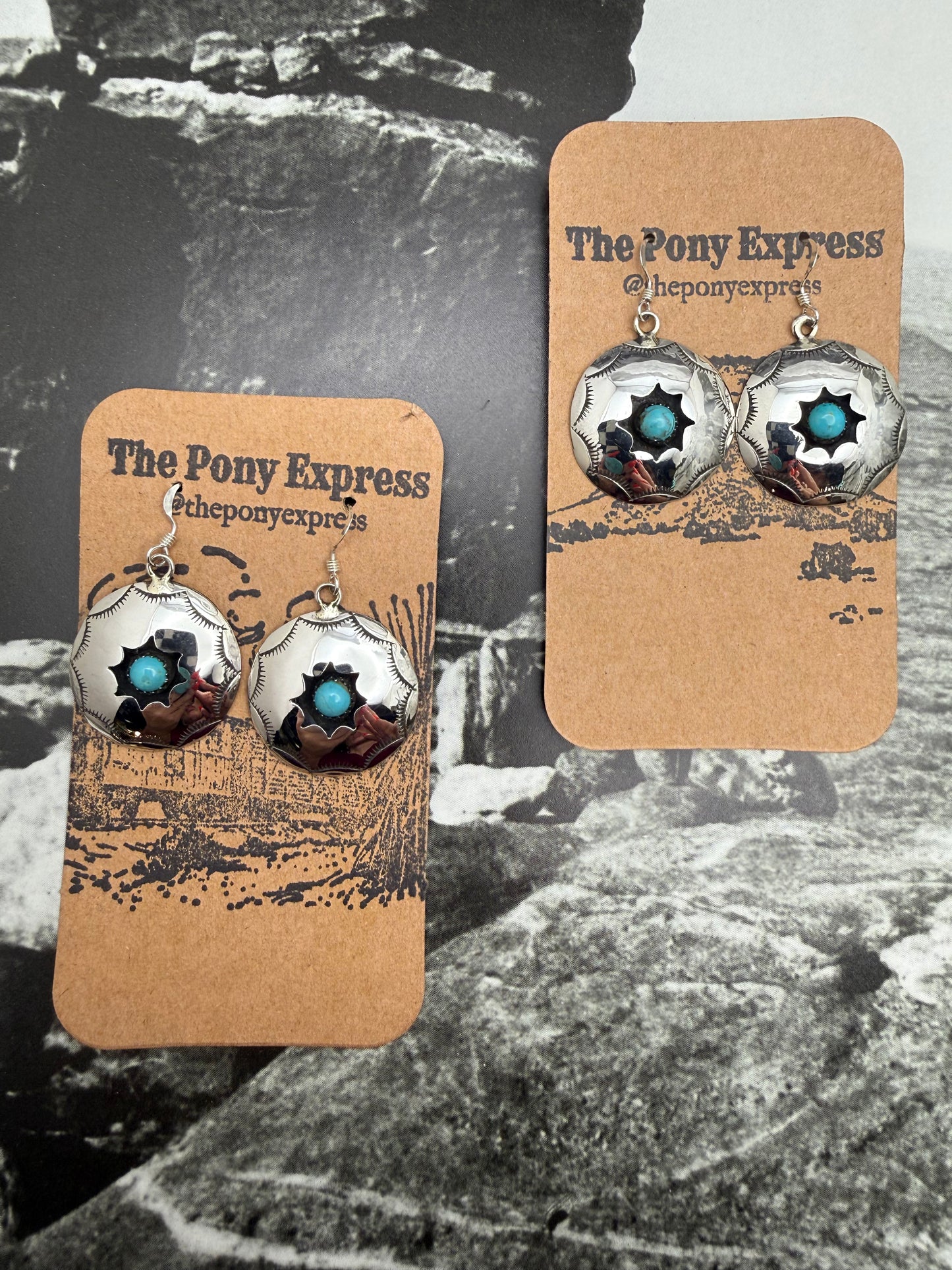 Shadowbox Dangle Earrings